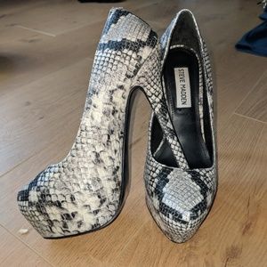 Steve Madden Snakeskin heels